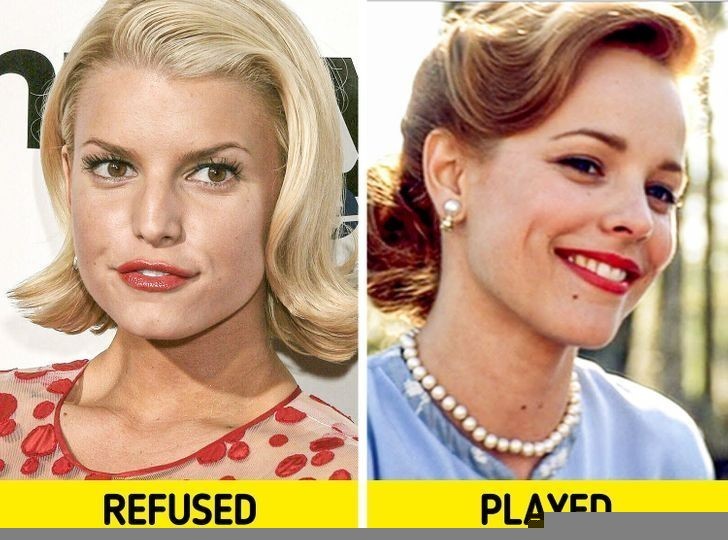 Allie Hamilton: Jessica Simpson — Rachel McAdams