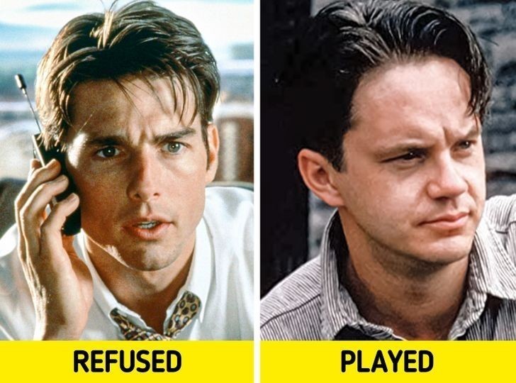 Andy Dufresne: Tom Cruise — Tim Robbins