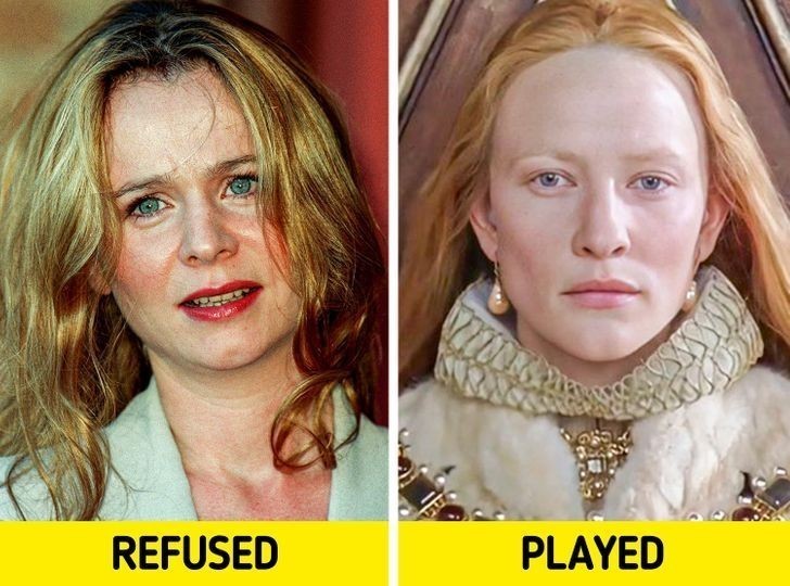 Elżbieta I: Emily Watson — Cate Blanchett