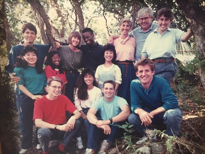 #11 Rodzina mojej mamy o mieszanym pochodzeniu rasowym, 1989 rok.