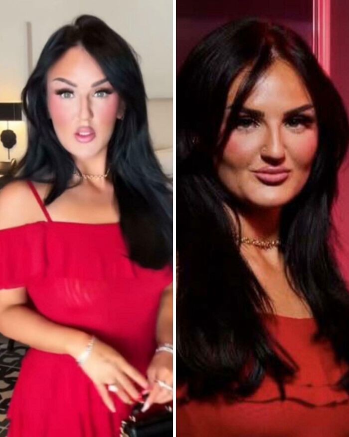 #10 Jej fani powiedzą, że to kwestia oświetlenia i kątów.