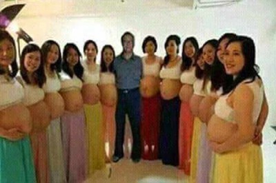 13 żon zaszło w ciąże niemal w tym samym czasie! Nie uwierzysz kto jest ojcem! 