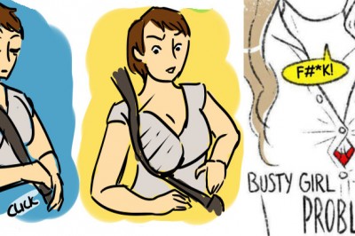 15 problemów które znają tylko dziewczyny z dużym biustem! Też Cię to wkurza? 