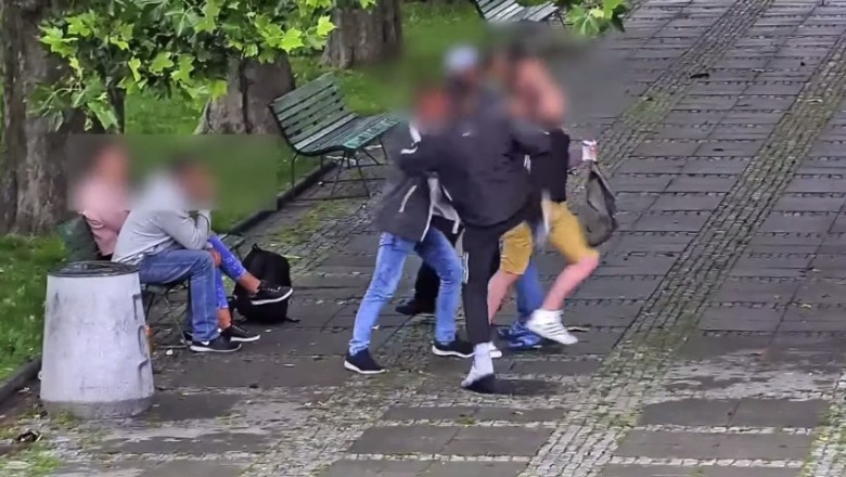 5 osób pobiło jednego przechodnia w centrum Warszawy! Karma dopadła ich gdy spokojnie pili piwko!