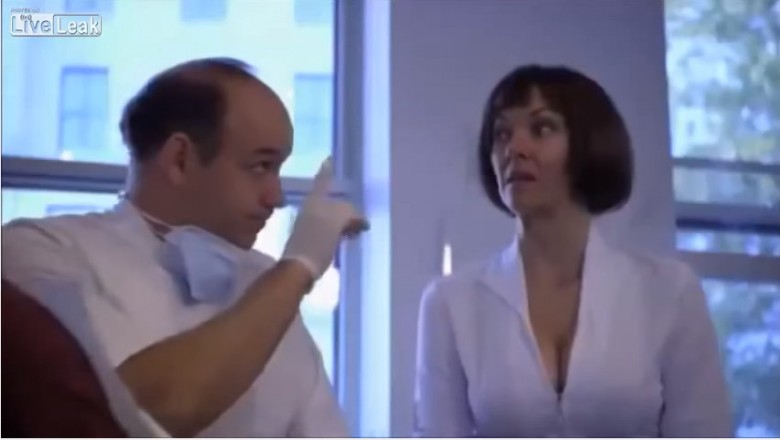 Co jest najlepsze na odwagę u dentysty? Duże walory pani pielęgniarki!