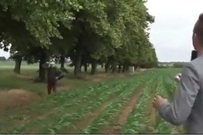 Co z tego, że z telewizji jak w szkodę lezie! Karol Okrasa przegoniony z pola podczas kręcenia programu!