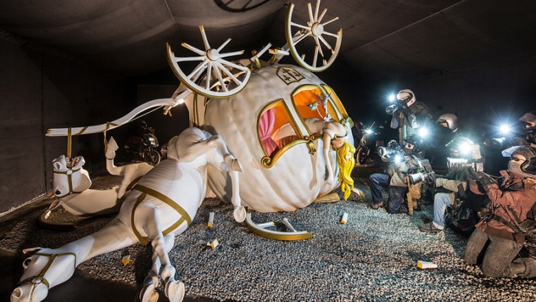 Dismaland - przerażająca wersja parku rozrywki stworzona przez Banksy'ego