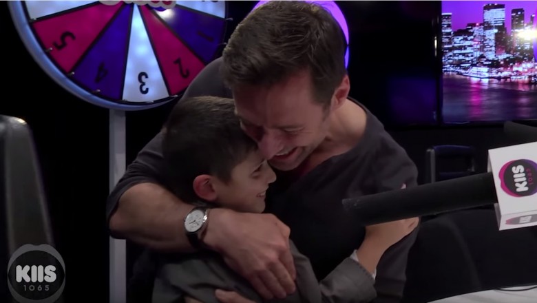 Hugh Jackman zaskoczył swojego ciężko chorego fana! Musisz zobaczyć to wideo!
