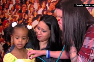 Jej syn zmarł w 2013 r. Trzy lata później mała dziewczynka poprosiła ją żeby posłuchała bicia jej serca!