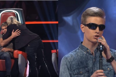 Jurorzy całkiem się rozkleili! Niewidomy wokalista podbił serca w The Voice!