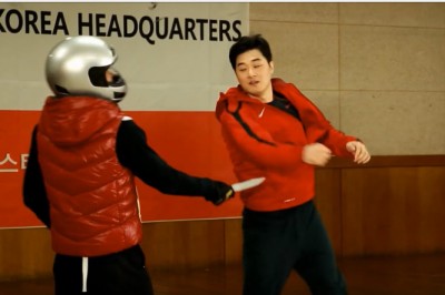 Koreańskie służby specjalne – konkretny pokaz samoobrony! 