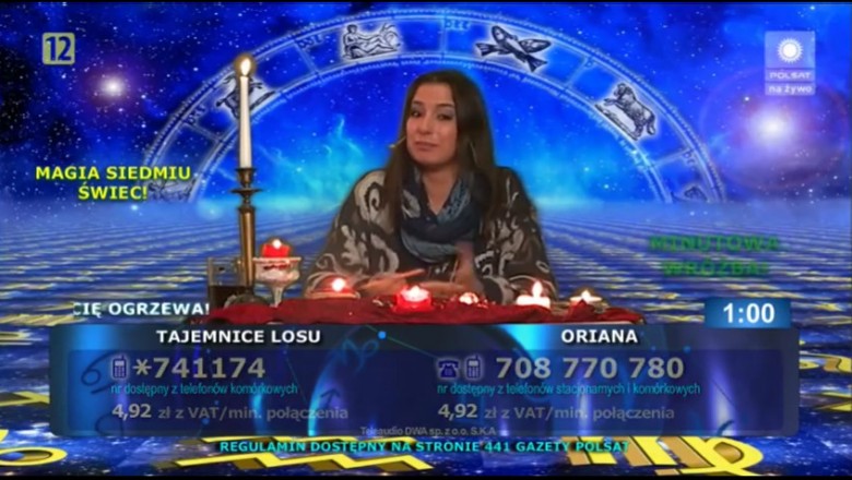 "Lubisz w d...?!" Wróżka Oriana szybko zaorała faceta dzwoniącego z głupim pytaniem! Na żywo!