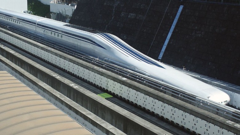  Maglev - japoński pociąg lecący z prędkością 603 km/h! Kosmiczna technika!