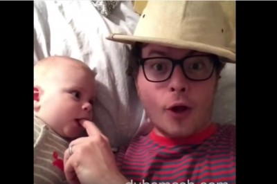 Mama zostawiła niemowlaka pod opieką taty w domu! Gdy wysłał jej to nagranie - zaniemówiła!