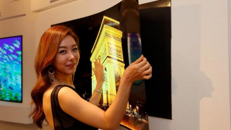Możesz zrobić z niego tapetę! LG prezentuje giętki telewizor OLED o grubości 0.97mm!