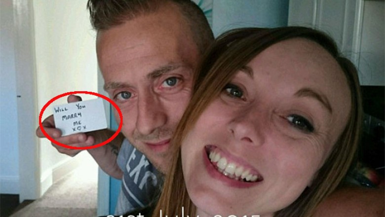 Na setce zdjęć ukrył to jedno pytanie! Gdy w końcu Ona to przeczytała nie mogła mu odmówić!