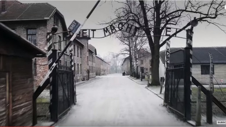 Nagranie z drona lecącego nad Auschwitz! To co uchwyciła kamera przyprawia o dreszcze!