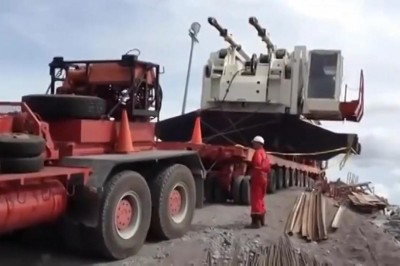 Nieudany przewóz ładunków wielkogabarytowych