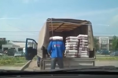 O skubaniec! Tak wygląda rozładunek poziom Rosja!