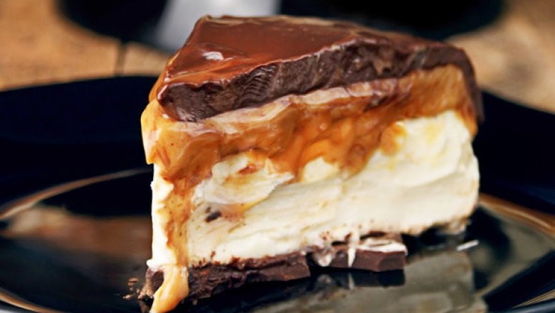 Obłędny sernik mascarpone z toffi i czekoladą - zakochałam się!