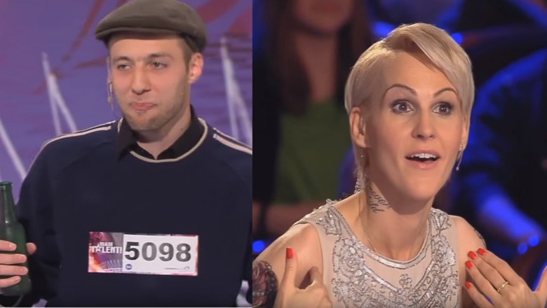 Pijany iluzjonista w Mam Talent Dał niezły popis! Chylińska była naprawdę w szoku! 
