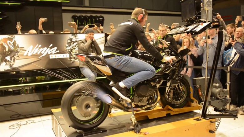 Poezja dla uszu! Tak kozacko brzmi trzystu konne Kawasaki H2R!