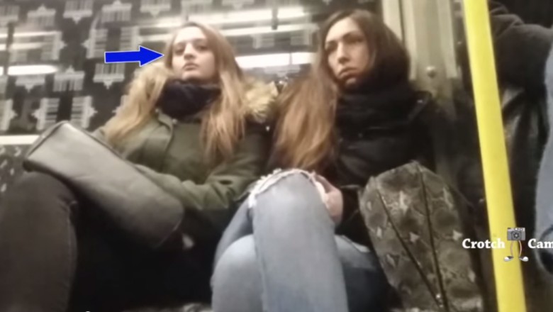 Reakcja kobiet na wielkiego penisa faceta w metrze! Czyli rozmiar ma znaczenie?  