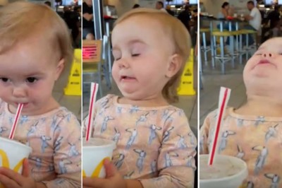 Rodzice pierwszy raz dali spróbować jej gazowanego napoju! Reakcja tej dziewczynki sprawi, że padniesz!