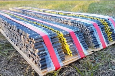 Sylwester coraz bliżej, podejmiesz wyzwanie? Zobacz jak wygląda odpalenia 10 tysięcy petard jednocześnie! 