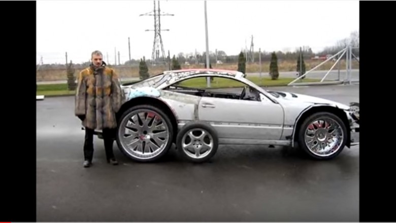 Ten koleś zmienił kupę złomu w luksusowe auto! Używając głównie pianki izolacyjnej!