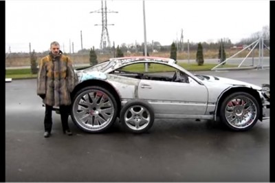 Ten koleś zmienił kupę złomu w luksusowe auto! Używając głównie pianki izolacyjnej! 