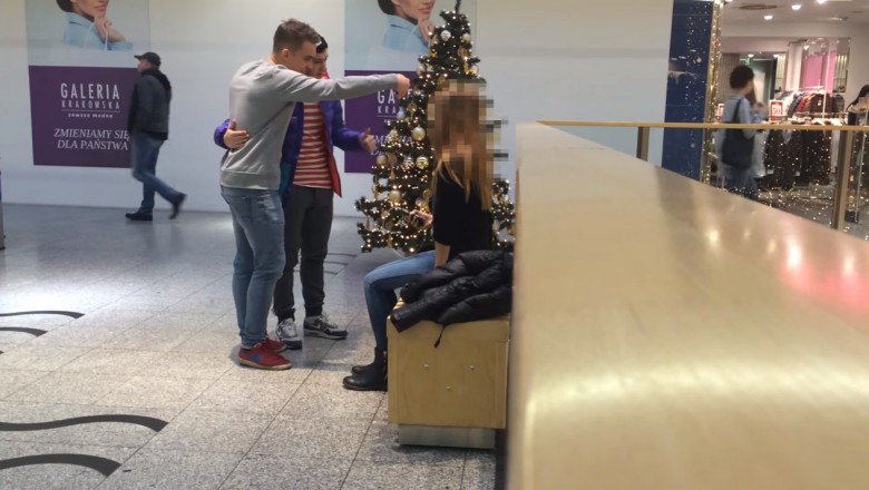 Teraz to mi dajesz swój numer?! Udowodnił galeriance że jest zwykłą blachą - Polska!