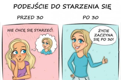 Trafione w punkt! Jak Twoje życie zmieni się po trzydziestce na 9 obrazkach! 