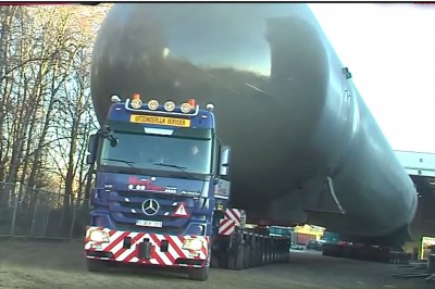 Transport naprawdę wielkich obiektów! Ludzka pomysłowość  często zaskakuj! 