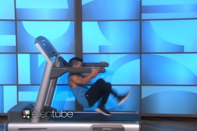 Wszyscy myśleli, że wszedł na bieżnię żeby pobiegać! Gdy puścili muzykę zaniemówiłam! 