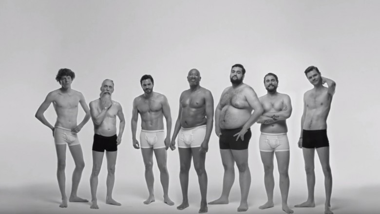 Zaprosili zwykłych mężczyzn do reklamy bielizny. Efekt zapiera dech.