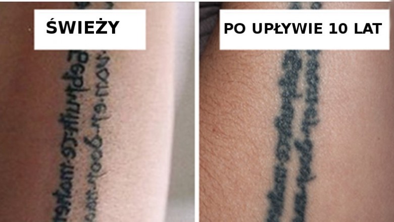 Zastanawiałaś się jak Twój tatuaż będzie wyglądał za kilka lat? Zobacz 15 zdjęć jak zmieniają się po latach!