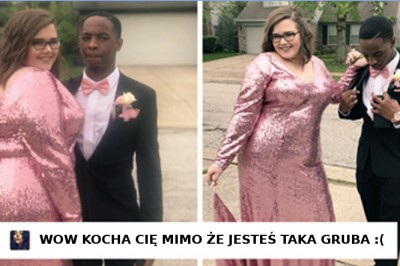 Zdziwiła się, że ktoś ją kocha mimo, że jest gruba! Zobacz jak jej facet odpowiedział na głupi komentarz!