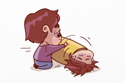 Zobacz co robi facet idealny! Krótka instrukcja jak postępować z płaczącą kobietą! 