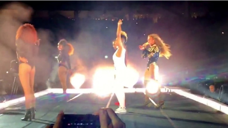 Zupełnie ukradły jej show! Beyonce zaprasza dwie fanki z publiczności które tańczą lepiej niż ona!