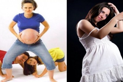 Te pomysły na pochwalenie się światu ciążowym brzuszkiem to prawdziwe przegięcie! Zobacz sama!