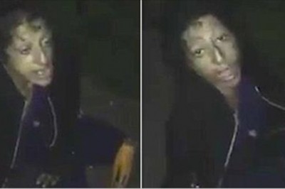 Wracając do domu przez park natknęli się na kobietę która zachowywała się jak Zombie! Przerażające! 