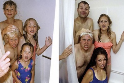 Zobacz 20 fotografii, na których rodzeństwo odtwarza swoje zdjęcia z przeszłości! Efekt jest fantastyczny!