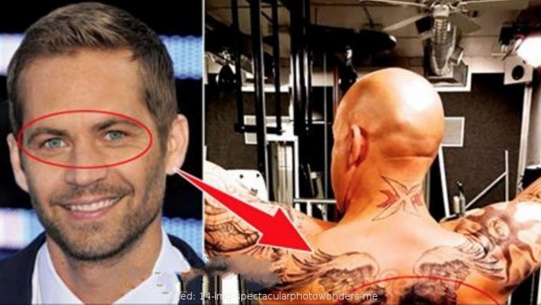 Vin Diesel na plecach zrobił sobie tatuaż, który ma uczcić śmierć jego przyjaciela! Paul był dla niego jak brat!