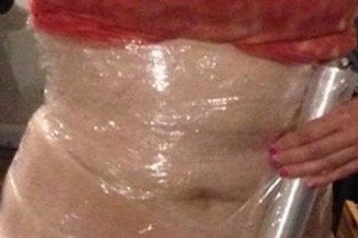 Mama przed snem nakremowała swój brzuch i owinęła folią! Gdy rano wstała rezultat był niesamowity!