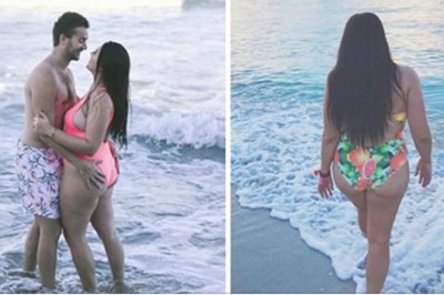 Mężczyźni krytykowali figurę jego żony w internecie! Jego odpowiedź zainspirowała setki kobiet! 