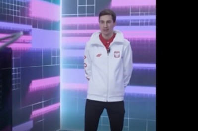 Wk**wiony Kamil Stoch wychodzi ze studia Eurosportu po żenującym żarcie! Dziennikarzy mocno poniosło!