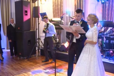  Kasia i Mati zaskoczyli rodziców swoim podziękowaniem na ślubie! Takiego pomysłu jeszcze nie widziałam!