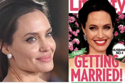 Angelina Jolie 4 raz wychodzi za mąż! Wraz z wybrankiem czeka na sfinalizowanie rozwodu z Bradem Pittem!