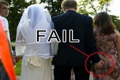 21 najgorszych zdjęć ślubnych, które na pewno nie trafiły do rodzinnego albumu!